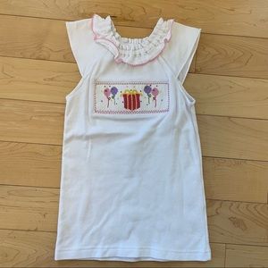 Smocked Birthday Top